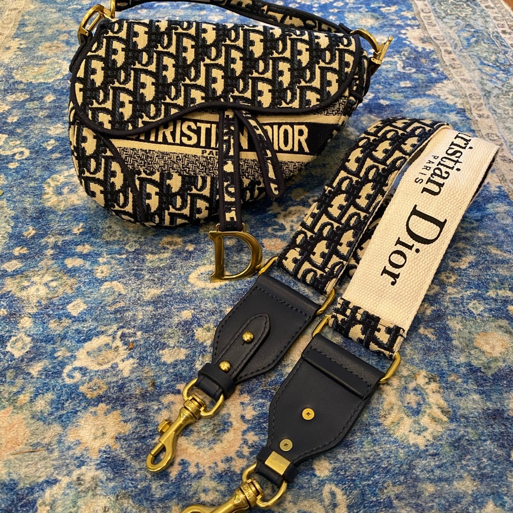 Denim Christian Dior Crossbody